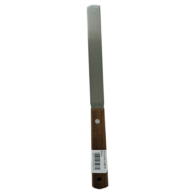 ＜好川産業 サッシ用ベラ ステンレス 約幅20mm 全長265mm 掃除 スクレーパー 隙間 汚れ落とし＞ ●サイズ：約幅20mm 全長265mm 商品写真は、 お使いのモニター設定、お部屋の照明等により実際の商品と色味が異なる場合がございます。