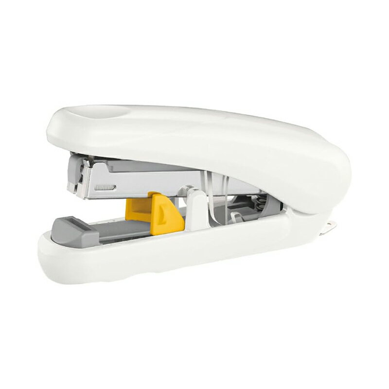 PLUS フラットホッチキス ピタヒット ホワイト ST-010XH メール便対応（6個まで） 4977564502829