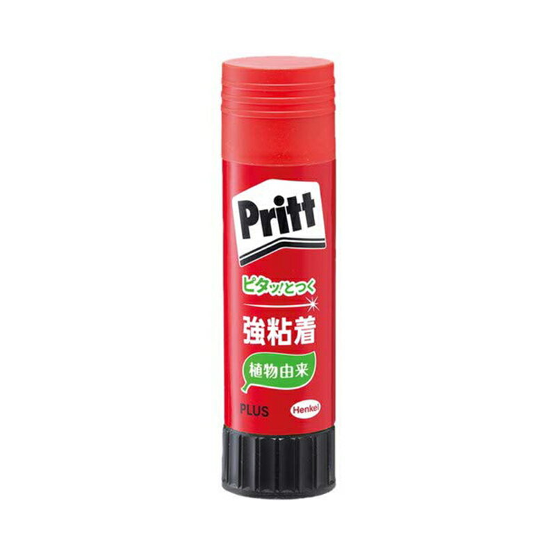 PLUS スティックのり Pritt プリット 強力 ジャンボサイズ 40g NS-704-1P 4977564650728