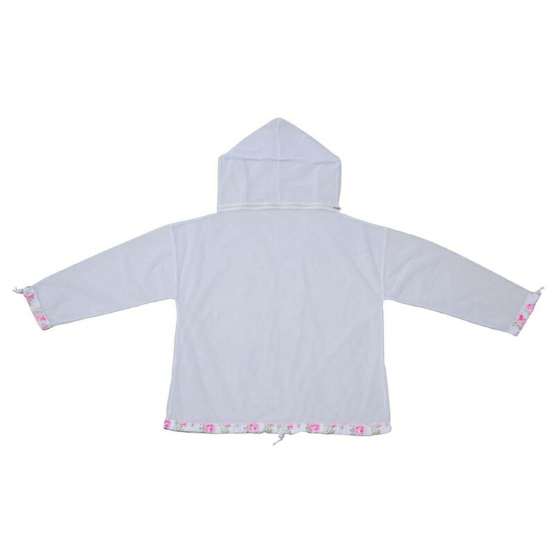 富士商 菜菜畑 虫除けネットパーカー ホワイト 園芸用品 F7298 メール便対応（2個まで） 4965337017298