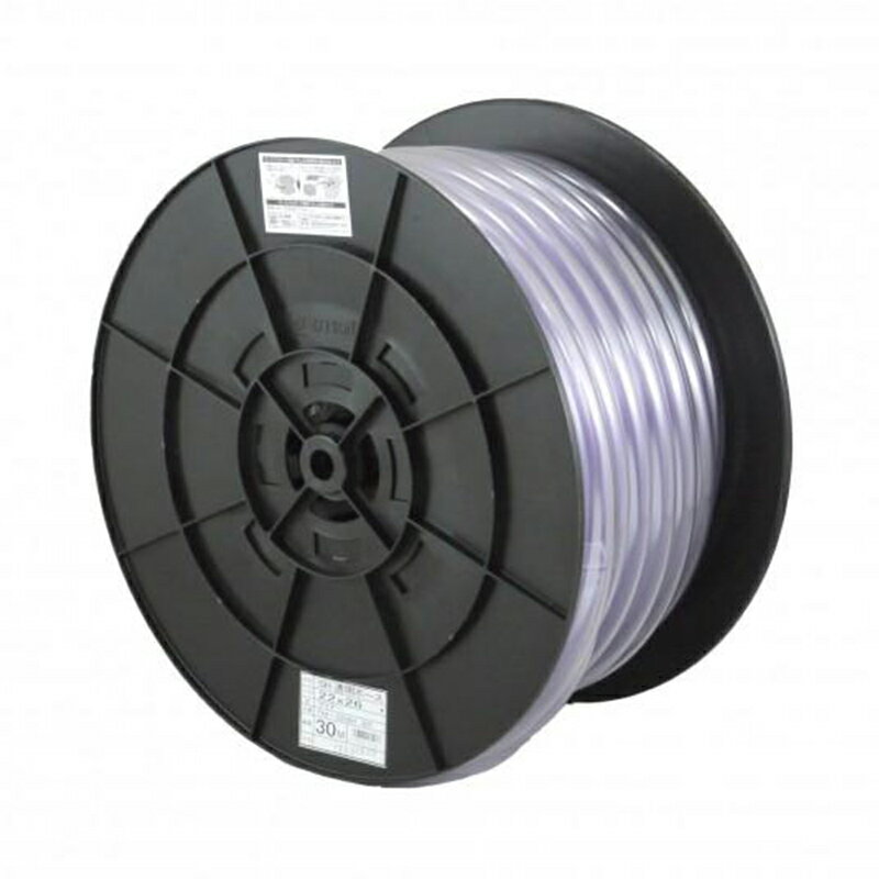 ＜【10cm単位で切り売り】三洋化成 SH透明ホース クリアタイプ 22×26mm 最大30m TM-2226H 30T＞ ・流体をしっかり確認できるクリアタイプ。 ・工場設備配管、家庭用給水用具、家庭用散水用具、農業用散水用具に最適です。 ・材質／PVC ・圧力のかかる用途には使用出来ません。 ・10cm単位のオーダーカット販売です。（最大30mまで） 内径22mm 外径26mm 特長クリアタイプ、幅広い用途に対応 【！ご注文前に必ずお読みください！】 ●ご注文単位について ホース切売りはすべて、10cm単位の金額(税込)になります。 必要な長さになるよう、個数を計算してご注文をお願いいたします。 （例）1mご希望の場合：ご注文個数「10」とご入力ください。 　　　2.5mご希望の場合：ご注文個数「25」とご入力ください。 ●納期について ホースのカット作業のため、2〜3営業日お時間をいただきます。 お取り寄せの場合、7〜8営業日後の発送となります。 ●返品・交換について お客様ごとのオーダーカット品となるため、返品・交換は致しかねます。 予めホースサイズ（内径・外径）および製品詳細をよくご確認の上、ご注文をお願いいたします。 ●最大長さについて ホースの最大長さは30mとなります。 30m（個数300）を超えるご注文はカット出来ませんので、誠に恐れ入りますがキャンセルとさせていただきます。 商品写真は、 お使いのモニター設定、お部屋の照明等により実際の商品と色味が異なる場合がございます。