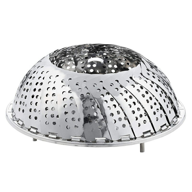 ヨシカワ 料理のいろは フリーサイズ蒸し器 ジャンボ 18-28cm鍋用 日本製 ステンレス製 YJ2793 4979487927932