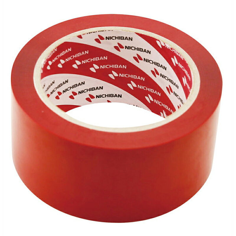 キラックス カートンテープ カラーOPPテープ 赤 50mm×50m 梱包 4522418320533