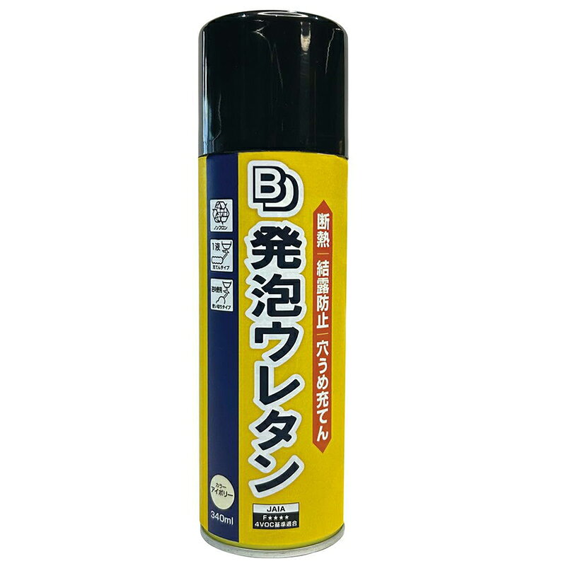 樂天商城 - ボンド商事 BD 発泡ウレタン 340ml アイボリー 4943909470009