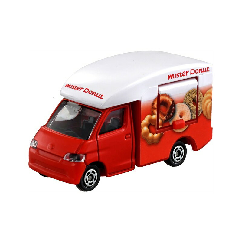 樂天商城 - タカラトミー トミカ No.40 ミスタードーナツ 移動販売車 4904810228332