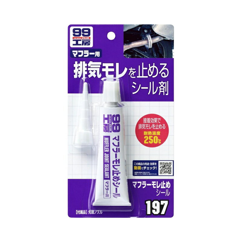 乐天商城 - ソフト99 マフラー漏れ止めシール 補修ケミカル 09197 4975759091974