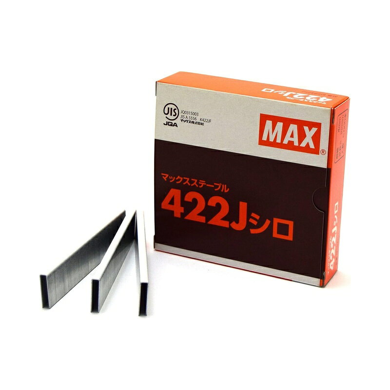 MAX 4Jステープル 422Jシロ 5000本 MS94252 4902870033378