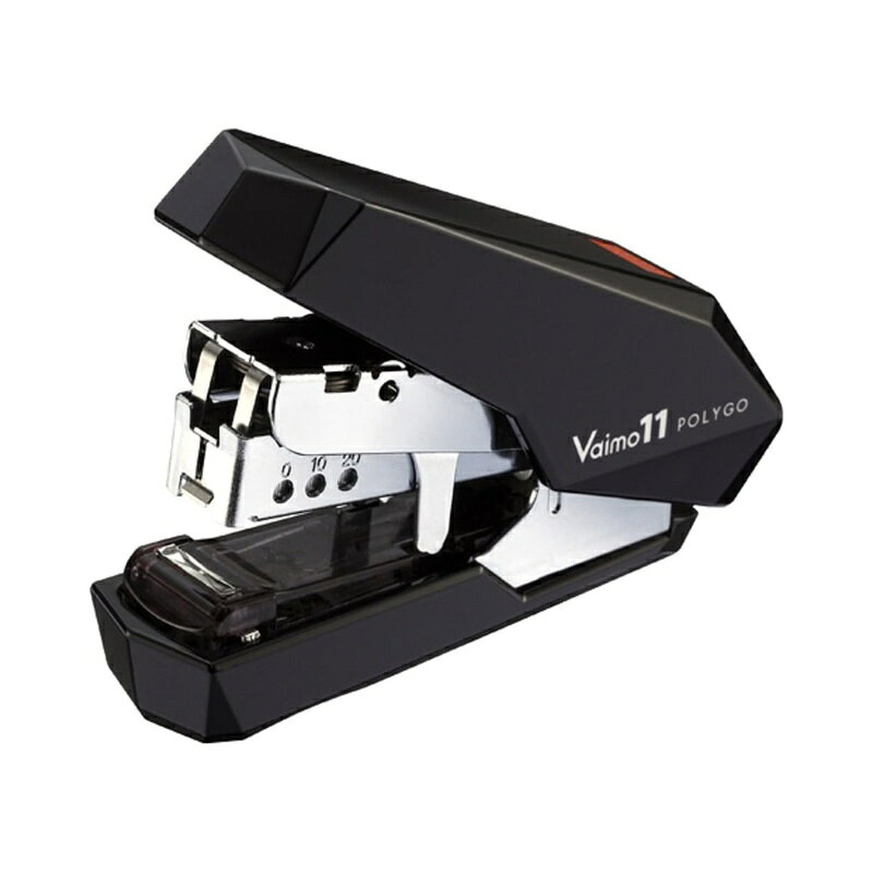 MAX ホッチキス Vaimo Vaimo11POLYGO ブラック HD-11SFLK/K HD90659 4902870798000