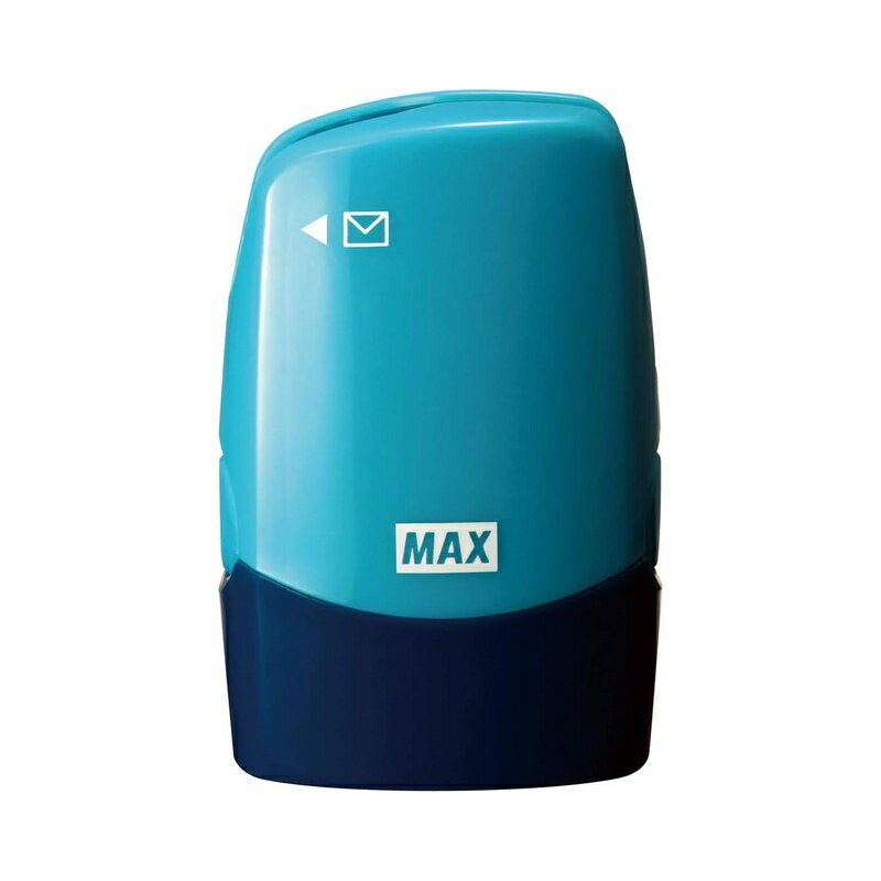 乐天商城 - MAX スタンプ 個人情報保護用ローラー式スタンプ レターオープナー コロレッタ ブルー SA-151RL/B2 SA90173 4902870819026