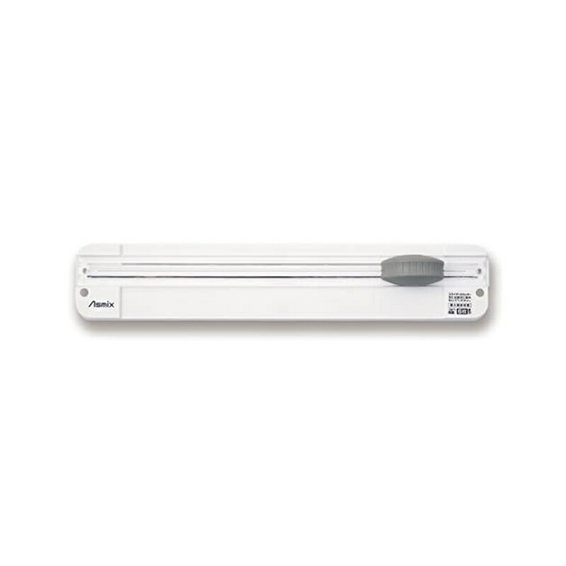 美工刀 - アスミックス Asmix アスカ カッター スライドカッター A4対応 ホワイト SPT40W 4522966301213