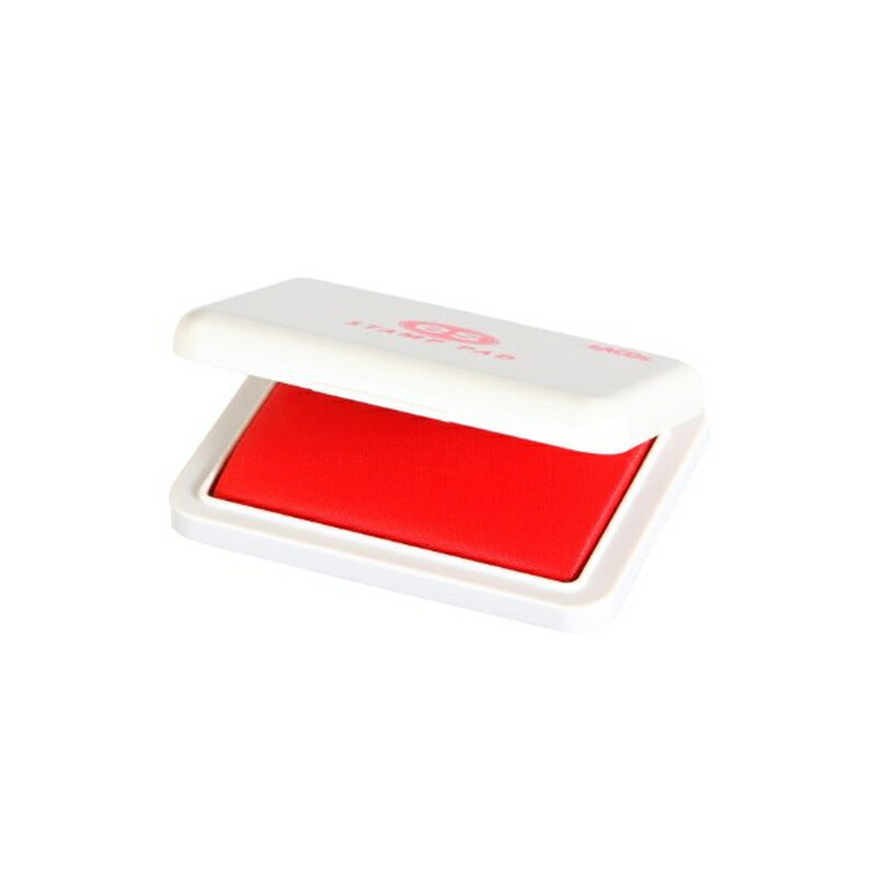 Inkpads - 新朝日コーポレーション スタンプ台 SACOS es 小形 赤 ES-1R メール便対応（2個まで） 4571129832071