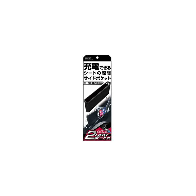 乐天商城 - カシムラ サイドポケット USB2ポート付 DC-020 4907986460209