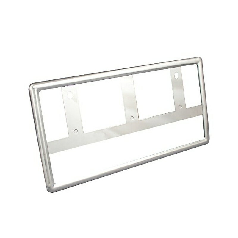 槌屋ヤック 車内用品 ナンバーフレーム REFIND FRAME メッキ シルバー PF-275 4979969152623