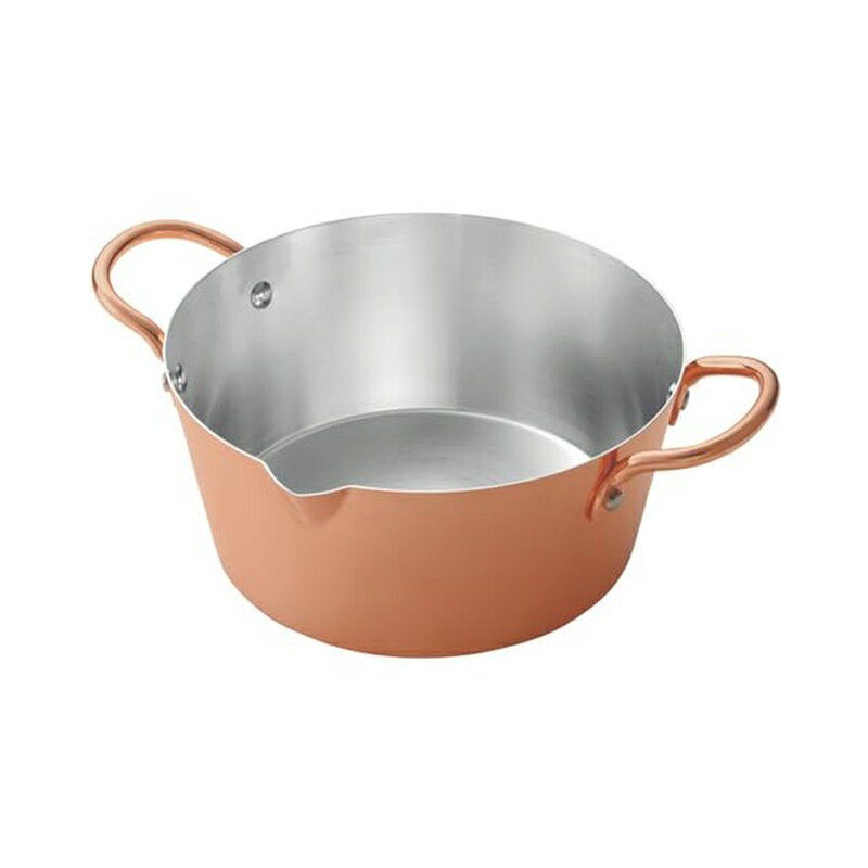 油炸鍋 - 田辺金具 からっと 銅のあげなべ 18cm 3782 4562208693782