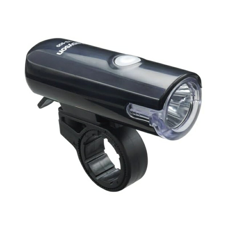 乐天商城 - ハピソン Hapyson 自転車用 ヘッドライト ブラック 乾電池式 YB-900K 4571383194304