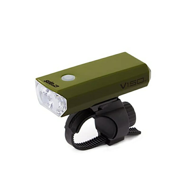 クロップス crops V150 LEDヘッドライト 単三電池 150ルーメン 前照灯 オリーブグリーン 4573298210247