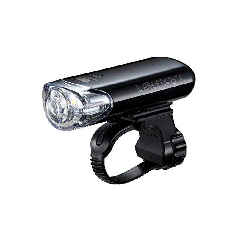 キャットアイ 自転車用LEDライト ヘッドライト アーバン 前照灯 ブラック HL-EL145 4990173033638