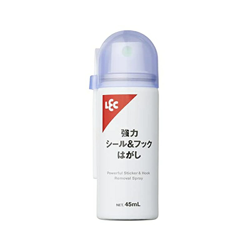 レック 強力 シール & フック はがし 45ml はがし用ヘラ付き スプレータイプ 4903320162945