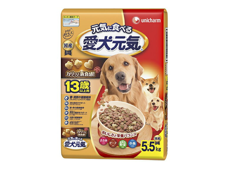 ユニ・チャーム 愛犬元気 13歳以上用5.5k...の紹介画像2