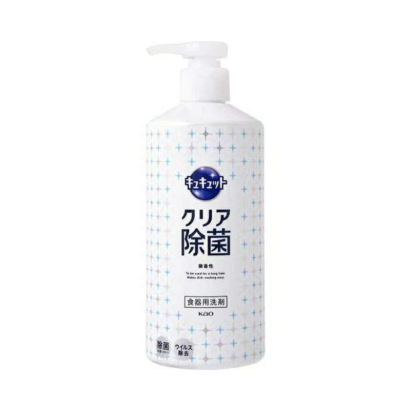 ●こんな時に便利！ ●食器洗いの途中に ●料理中手が汚れた時に ●置いたまま使えて便利！ ●大容量サイズで、つめかえもラク ●ボトルは100％再生PET使用 ※着色剤、ラベルフィルム、ディスペンサーは除く ●除菌※ まな板・スポンジ ●ウイルス除去※ すべての菌・ウイルスを除去できるわけではありません。 【使用方法】 ■使い方と使用量の目安 ・食器・調理用具の洗浄 ぬれたスポンジ等に適量(1〜2ml)とり、軽く泡立てて使用する。(1プッシュは約1ml) ・スポンジの除菌 スポンジをよく絞り、約8mlの原液をつけ、まんべんなく浸透させ次に使用するまで置いておく。 ・まな板の除菌・ウイルス除去 一度洗い、原液約8mlをまんべんなく塗布し、約20分間放置後、水で洗い流す。 ・食器・調理用具のウイルス除去 水1Lに対して原液10mlを混ぜ、一度洗った食器・調理用具を20分以上つけおいた後、水で洗い流す。 (すべての菌・ウイルスを除去するわけではありません。エンベロープタイプのウイルス1種で効果を検証) ・水にうすめた場合や、低温になると白く濁ることがありますが、品質には問題ありません。 ・最初、数回カラ押しする。 【成分】 界面活性剤(33％、高級アルコール系(陰イオン)、アルキルヒドロキシスルホベタイン)、安定化剤、除菌剤 ■使用上の注意 ・用途外に使わない。 ・電気ポットのクエン酸洗浄には使えない。 ・子供の手の届く所に置かない。 ・認知症の方などの誤飲に注意する。 ・うすめた液を長時間置くと変質することがあるので、使用のつどうすめて使う。 ・使用後は手をよく水で洗う。 ・荒れ性の方や長時間 使用する場合、また原液をスポンジに含ませて使用する時は炊事用手袋を使う。 ・流水の場合、食器及び 調理用具は5秒以上、ため水の場合は水をかえて2回以上すすぐ。 【原産国】 日本 商品写真は、 お使いのモニター設定、お部屋の照明等により実際の商品と色味が異なる場合がございます。