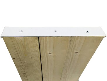 和気産業 Walist ウォリスト ツーバイ材用束ねる金具3枚用 白 WAT-016 シロ (DIY たばねる 金具 木材用)