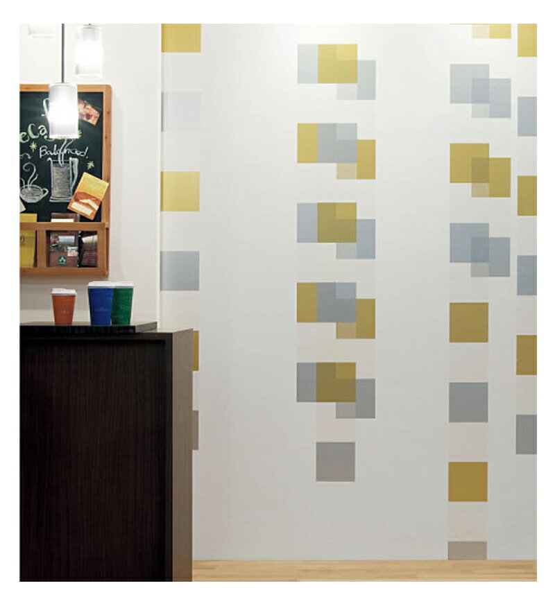 自在トリム SINCOL x mt マスキングテープ STK 13059 ブロック ゴールド×シルバー 巾15cm×15m巻 toccake（壁紙 mt DIY おしゃれ　かわいい モダン マステ かべがみ ステッカー かんたん 壁デコ リフォーム）