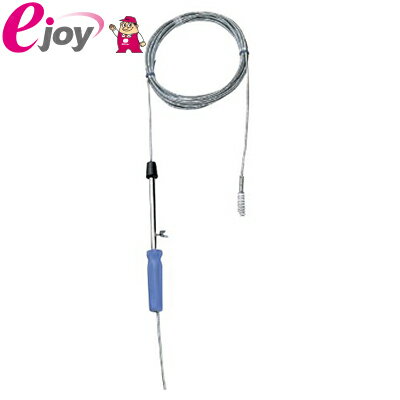 商品はご注文後2〜5営業日で発送いたします。 ※欠品等により遅れる場合は事前にご連絡いたします。2重巻のバネで排水パイプをきれいにします。 ゴム製水切り付で清潔に使用できます。 ワイヤーは15mでブラシは取り付けできません。 ●材質　　　　本体部:PP樹脂・ナイロン　　　　ワイヤー部:鋼(15M)