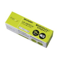 【　商品説明　】 ●1本でA4サイズ約114枚分　 ●2本入　 ●巻長：36m巻　 ●サイズ：A4幅 【　仕　様　】 ■対応機種：UX-310CL/CW・UX-320CL/CW・UX-600CL/CW・UX-610CL/CW・UX-650CL/CW・UX-810CL/CW・UX-81E9CL/CW・UX-850CL/CW・UX-900CL/CW・UX-D16CL/CW・UX-D17CL/CW・UX-D18CL/CW・UX-D19CL/CW・UX-D20CL/CW・UX-D27CL/CW・UX-D28CL/CW・UX-D30CL/CW・UX-D32CL/CW・UX-D33CL/CW・UX-D57CL/CW・UX-D58CL/CW・UX-D63CL/CW・UX-D70CL/CW・UX-D71CL/CW・UX-D72CL/CW・UX-D82CL/CW・UX-D83CL/CW・UX-D90CL/CW・UX-DK17CL・UX-E407CL/CW・UX-E570CL/CW・UX-E680CL/CW・UX-E790CL/CW・UX-E801CL/CW （※下記の機種にもご利用になれますが本体付属のインクリボンギヤ(緑色・白色各1個)は廃棄しないで下さい。 UX-C204CL・UX-D26CL/CW・UX-D56CL/CW・UX-E306CL/CW・UX-E205CL/CW・UX-F10CL/CW・UX-F12CL/CW・UX-F14CL/CW・UX-F104Y・UX-F15CL/CW・UX-F24CL/CW・UX-F25CL/CW・UX-F250CL/CW・UX-F34CL/CW・UX-F50CL/CW・UX-V501CL/CW・UX-V502CL/CW・UX-V503CL/CW・UX-W30CL/CW・UX-W31CL/CW・UX-W55CL/CW・UX-W60CL/CW・UX-WB10CL/CW・UX-Y301CW・UX-Y302CL/CW・UX-Y303CL/CW） ※商品の改訂等により、パッケージデザイン・内容等は予告なく変更される場合がございます。 ※商品は自社店舗販売と在庫を共有しているため、在庫更新のタイミングにより、在庫切れの場合やむをえずキャンセルさせていただく可能性があります。【　商品説明　】 ●1本でA4サイズ約114枚分　 ●2本入　 ●巻長：36m巻　 ●サイズ：A4幅 【　仕　様　】 ■対応機種：UX-310CL/CW・UX-320CL/CW・UX-600CL/CW・UX-610CL/CW・UX-650CL/CW・UX-810CL/CW・UX-81E9CL/CW・UX-850CL/CW・UX-900CL/CW・UX-D16CL/CW・UX-D17CL/CW・UX-D18CL/CW・UX-D19CL/CW・UX-D20CL/CW・UX-D27CL/CW・UX-D28CL/CW・UX-D30CL/CW・UX-D32CL/CW・UX-D33CL/CW・UX-D57CL/CW・UX-D58CL/CW・UX-D63CL/CW・UX-D70CL/CW・UX-D71CL/CW・UX-D72CL/CW・UX-D82CL/CW・UX-D83CL/CW・UX-D90CL/CW・UX-DK17CL・UX-E407CL/CW・UX-E570CL/CW・UX-E680CL/CW・UX-E790CL/CW・UX-E801CL/CW （※下記の機種にもご利用になれますが本体付属のインクリボンギヤ(緑色・白色各1個)は廃棄しないで下さい。 UX-C204CL・UX-D26CL/CW・UX-D56CL/CW・UX-E306CL/CW・UX-E205CL/CW・UX-F10CL/CW・UX-F12CL/CW・UX-F14CL/CW・UX-F104Y・UX-F15CL/CW・UX-F24CL/CW・UX-F25CL/CW・UX-F250CL/CW・UX-F34CL/CW・UX-F50CL/CW・UX-V501CL/CW・UX-V502CL/CW・UX-V503CL/CW・UX-W30CL/CW・UX-W31CL/CW・UX-W55CL/CW・UX-W60CL/CW・UX-WB10CL/CW・UX-Y301CW・UX-Y302CL/CW・UX-Y303CL/CW） ※商品の改訂等により、パッケージデザイン・内容等は予告なく変更される場合がございます。 ※商品は自社店舗販売と在庫を共有しているため、在庫更新のタイミングにより、在庫切れの場合やむをえずキャンセルさせていただく可能性があります。