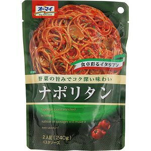 日本製粉 オーマイ パスタソース ナポリタン 240g
