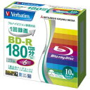三菱化学メディア 録画用ブルーレイ 25GB 1-6倍速対応(10枚入)VBR130RP10V1