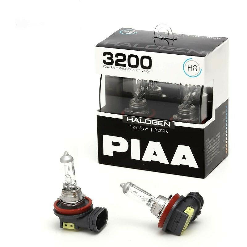 PIAA ピア HS608 ヘッドライト・フォグランプ用 ハロゲンバルブ 3200K