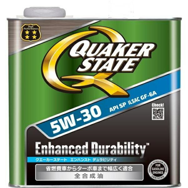 QUAKER STATE(クエーカステート) エン ハンスト デュラビリティ 5W 30SP GF6A 3L
