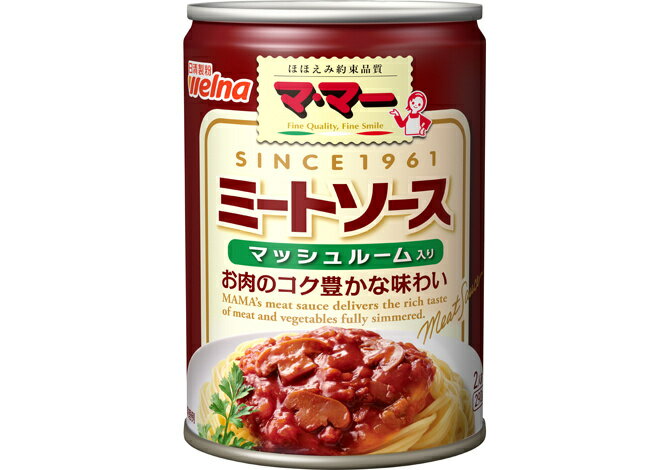 日清製粉ウェルナ マ・マー ミートソース マッシュルーム入り 2人前 (290g)