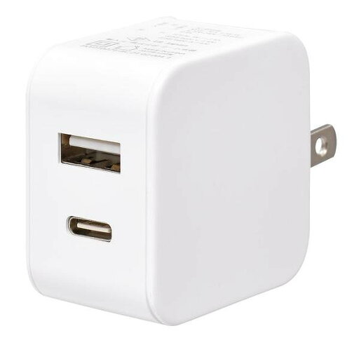 オーム電機 MAV-AUC12W-W AC充電器 AUC1 オーム電機 MAV-AUC12W-W AC充電器 AUC1