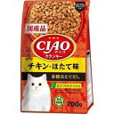 いなば ペットフードCIAOクランキー チキン・ほたて味 本格ほたてだし 700g