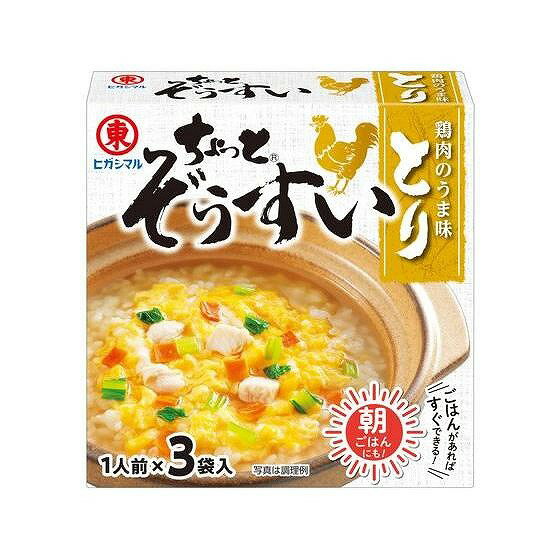 ヒガシマル醤油 ちょっとぞうすい とり 3袋入