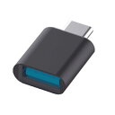 カシムラ(Kashimura) USB変換アダプタ USB-A→TypeC BK AJ-652