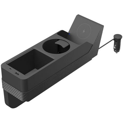 カシムラ(Kashimura) ワイヤレス充電 オーガナイザー ドリンクホルダー スマホスタンド KW-40