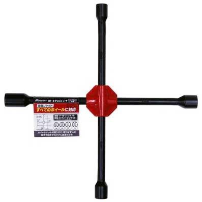 乐天商城 - メルテック(meltec) 車用クロスレンチ マットブラック MT-3