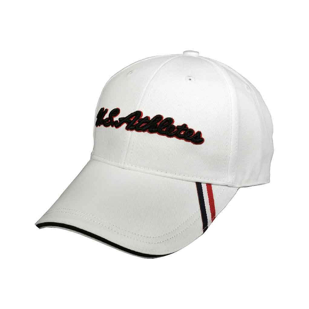 LEZAX(レザックス) ユーエスアスリート キャップ（マーカー付き） USCP-5555 ホワイト