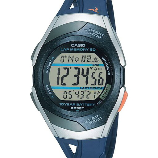 CASIO(カシオ) 腕時計 カシオ コレクション スポーツ ラップ スプリット STR-300J-2AJH メンズ ブルー CASIO(カシオ) 腕時計 カシオ コレクション スポーツ ラップ スプリット STR-300J-2AJH メンズ ブルー