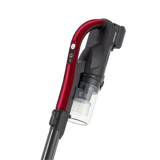 東芝 TOSHIBA トルネオ サイクロン スティッククリーナー VC-CLW31-R 掃除機 コー...