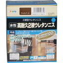アサヒペン 水性2液ウレタンニス ウォルナット 300gセット