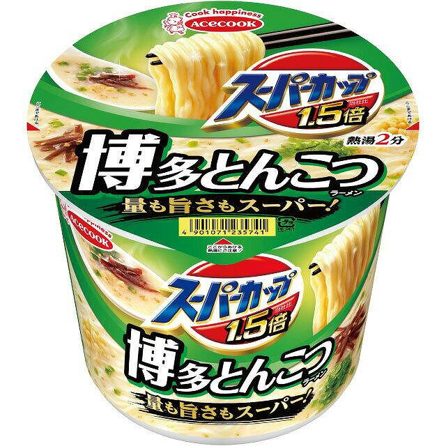 エースコック スーパーカップ1.5倍 とんこつラーメン 111g(4)