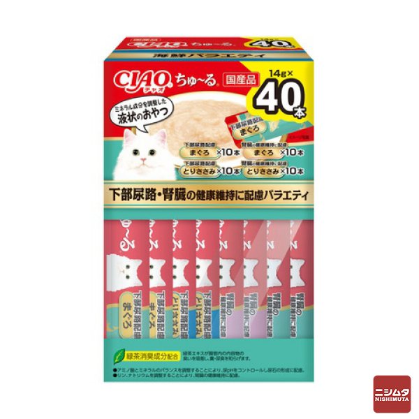 CIAO ちゅ～る 下部尿路・腎臓の健康維持に配慮