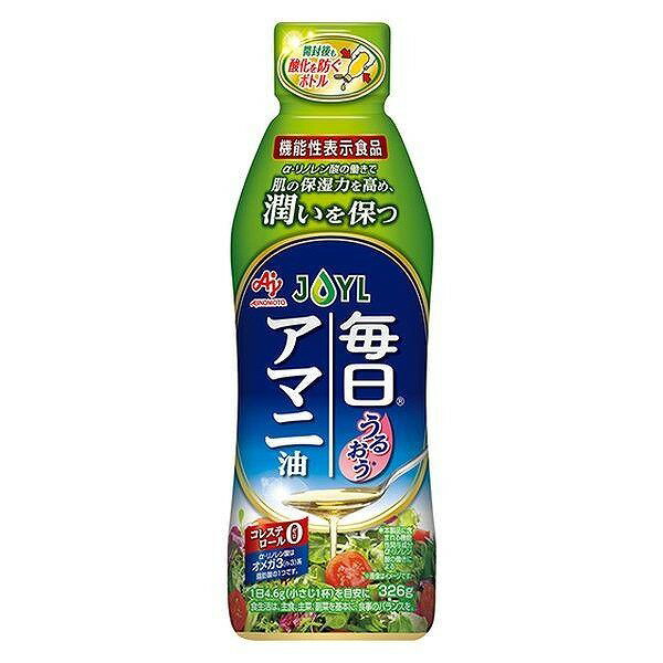J-オイルミルズ AJINOMOTO 毎日アマニ油 326g 鮮度キープボトル