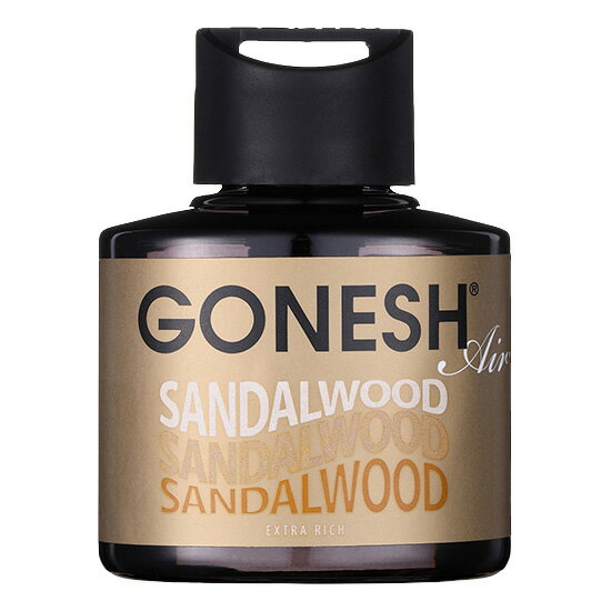 大香 GONESH ガーネッシュ リキッド エアフレッシュナー サンダルウッド 74ml 白檀 芳香剤 車 フレグランス