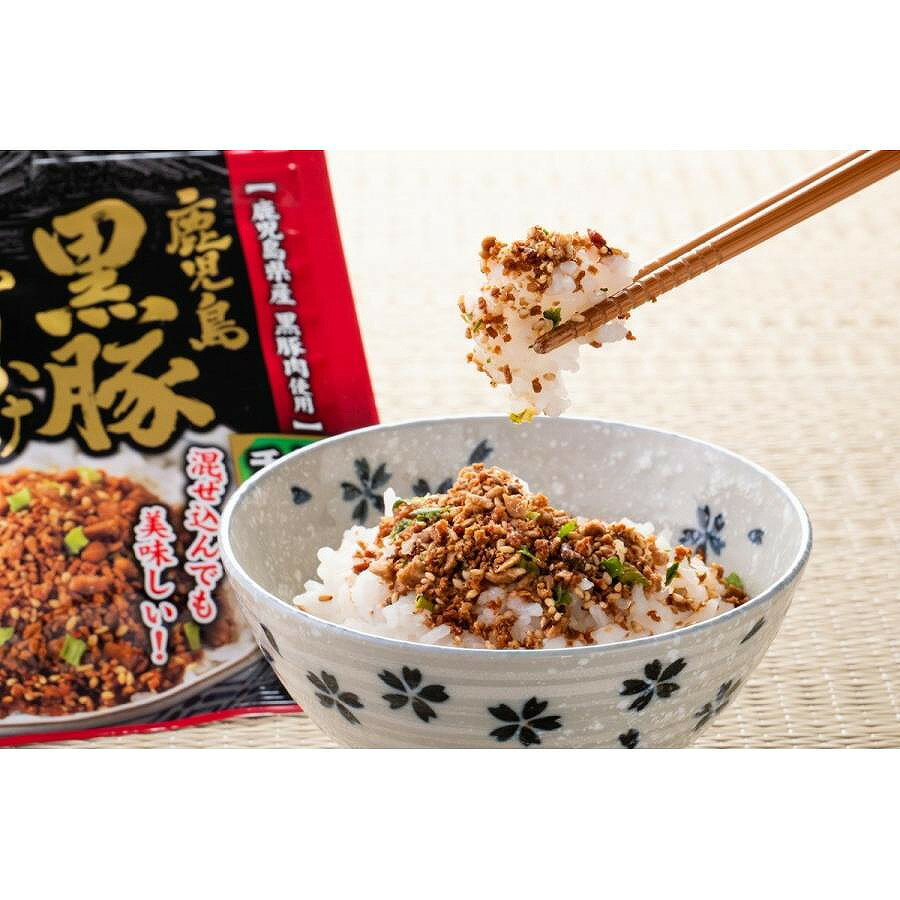 日本海水 鹿児島黒豚 ふりかけ 32g nishimuta-10209350 ニシムタ 楽天市場店 サンプル画像3