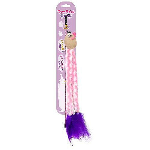 Toys - スーパーキャット ファーテイルじゃらし ピンク NJ-06 猫用 おもちゃ