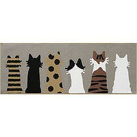 Kitchen Mats - オカトー ミーサ キッチンマット 45x120cm キャットグレージュ